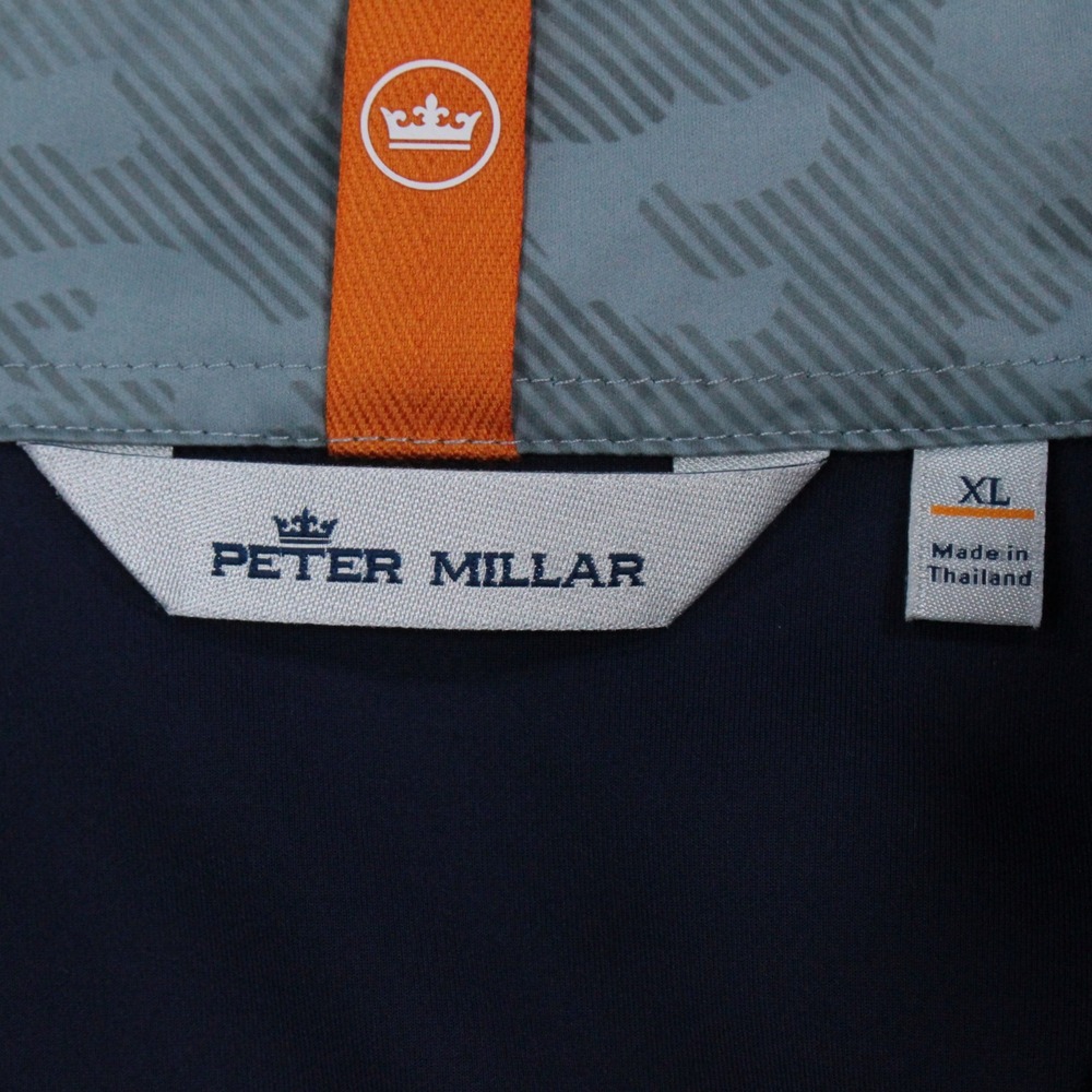 Peter Millar Pullover Mens XL Hyperlight Weld Hybrid 1/4 Zip Stretch Camo Golf - Picture 6 of 10